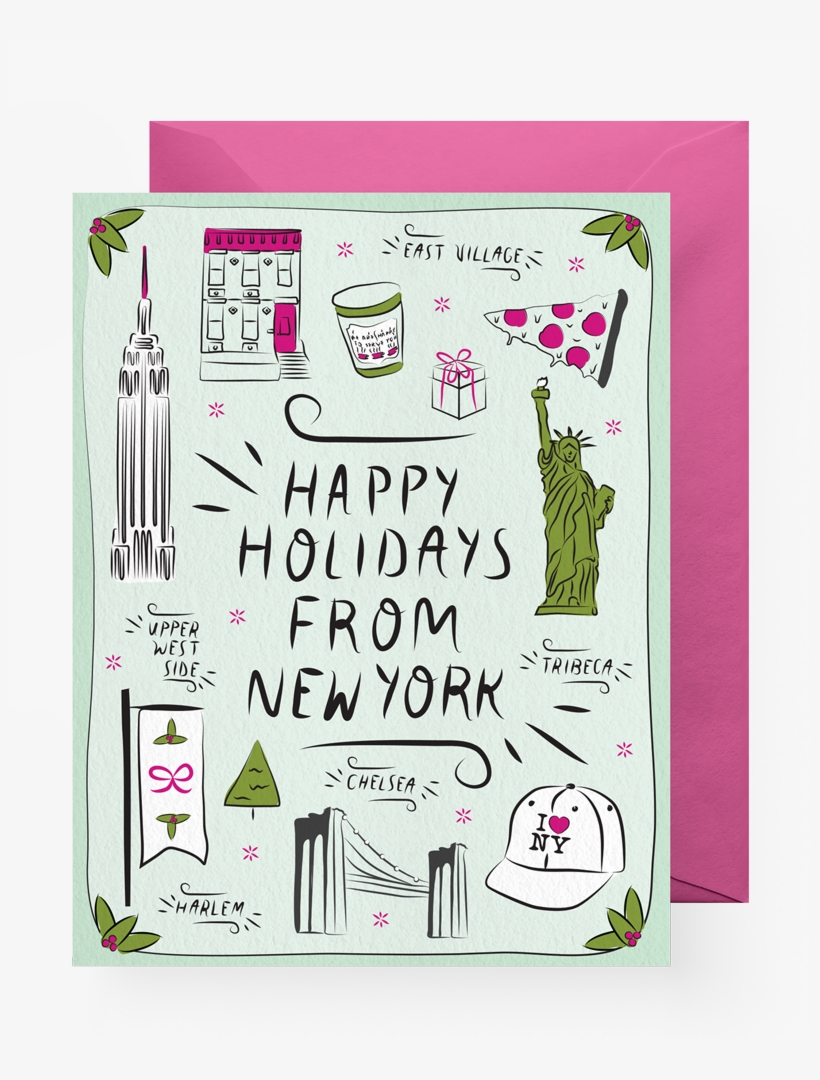 Happy Holidays From New York - New York City, transparent png