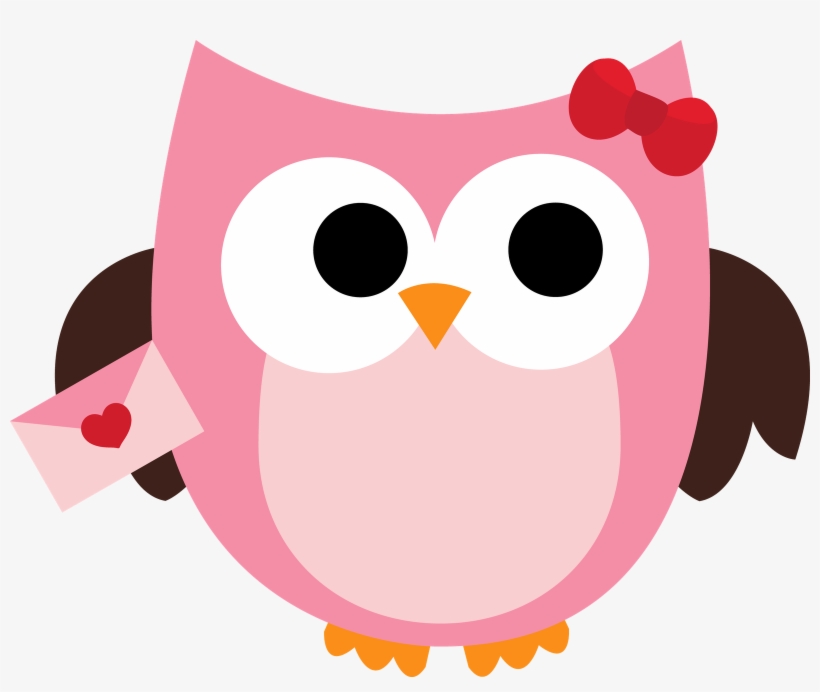 Valentine S Day Clipart Desktop Backgrounds - Owl Valentine Clip Art, transparent png