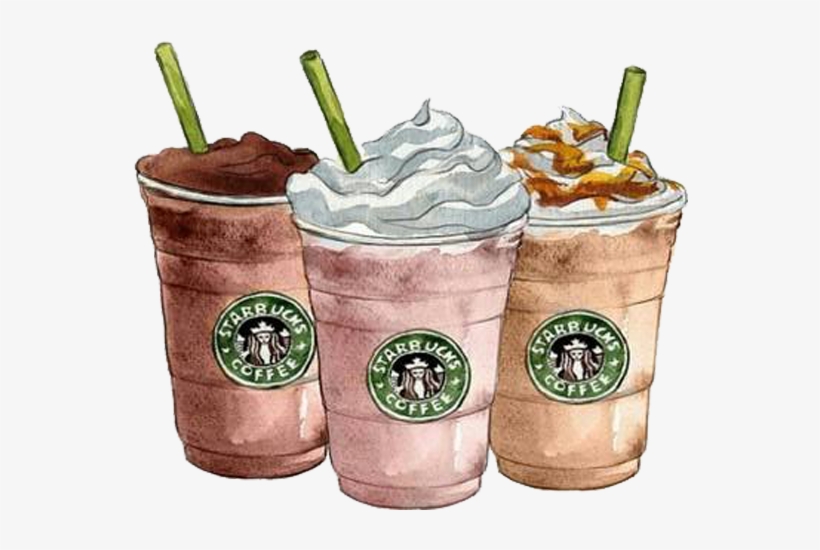 Protótipos Em Rabiscos - Starbucks Coffee Cartoon, transparent png