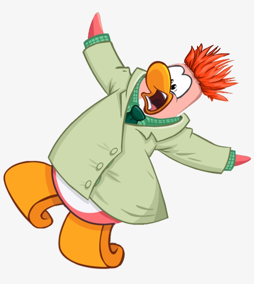 Beaker Screaming Screaming Penguin Club Penguin 806x839 PNG
