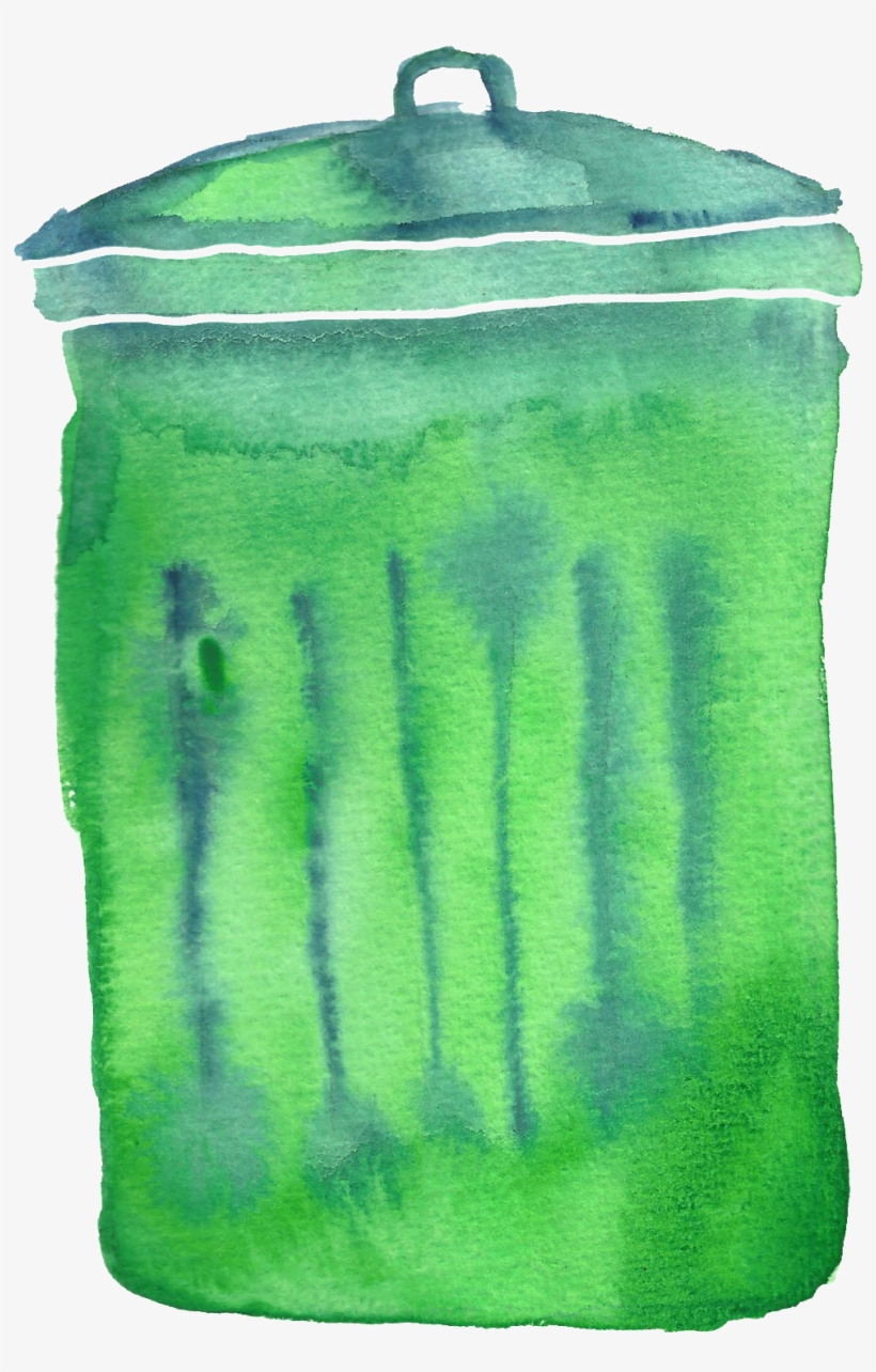 Pardon Trash Bin Decoration Material - Waste Container, transparent png