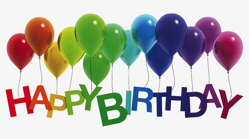 Happy Birthday, Png - Happy Birthday Balloons Transparent, transparent png
