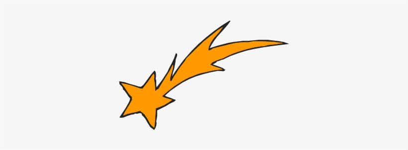 Shooting Star - Clip Art, transparent png