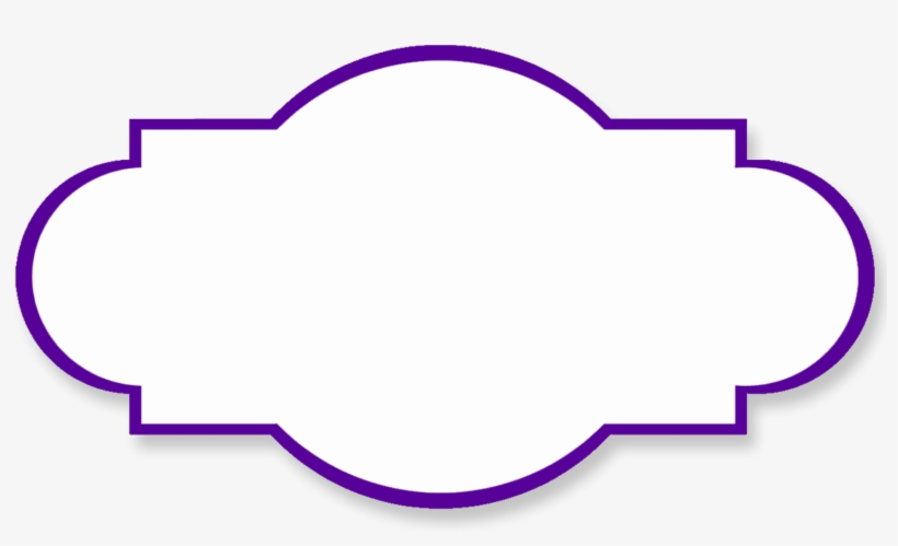 Image Of New Fancy Border Template - Border Label Png, transparent png