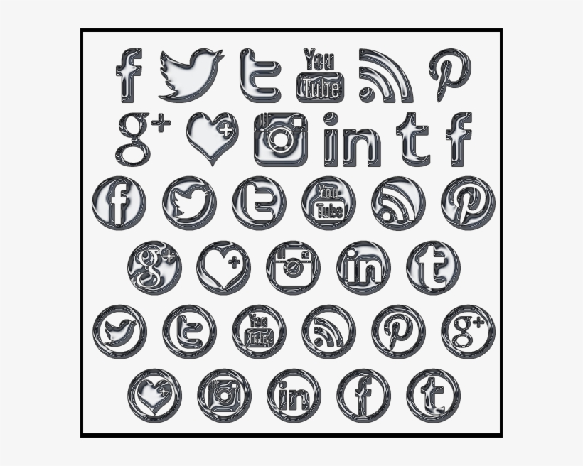 My Font With Some Styles Applied - Social Media, transparent png