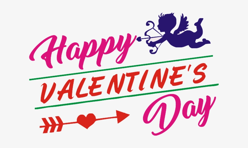 Happy Valentines Day Png Pic - Valentines Day Text Png, transparent png