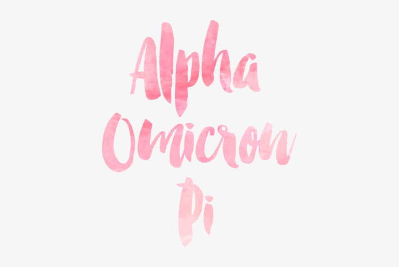 Rosiestelling - Alpha Omicron Pi Plain Background, transparent png