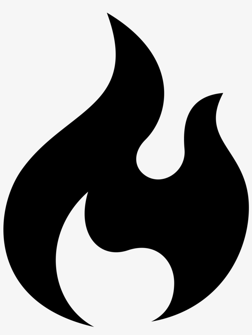 Black Flame Icon Flame Icon Png 1024x1024 PNG Download PNGkit