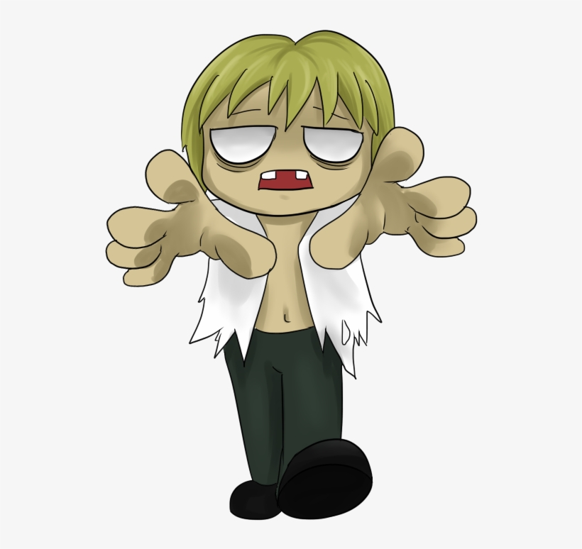 Clip Art Zombies Apocalypse Clipart Kid - Zombie Cliparts, transparent png