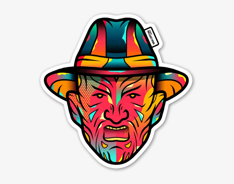 Freddy Krueger Stickers - Freddy Krueger Sticker, transparent png