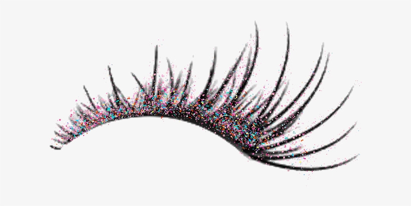 Royalty Free Stock Eyelash Clipart Glitter - Glitter Eyelash Transparent Background, transparent png