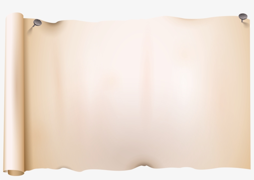 Old Scroll Paper Png, transparent png