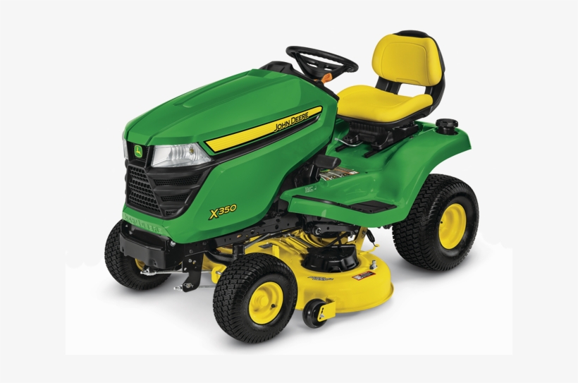 Mower - John Deere X370 Riding Lawn Mower, transparent png