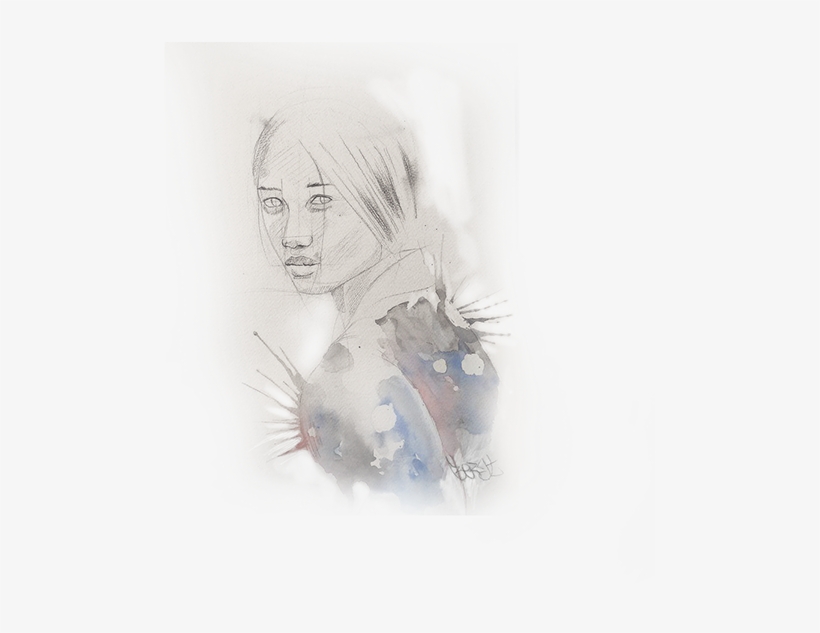 Watercolor Paintings & Drawings - Sketch, transparent png