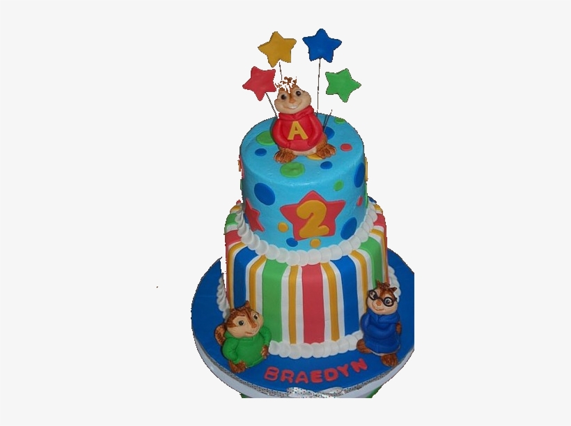 Alvin Birthday Cake - Birthday Cake, transparent png