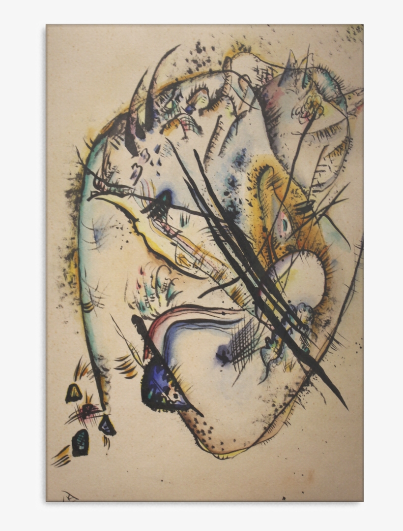 Watercolour With Seven Strokes - Kandinsky - Retour En Russie 1914-1921, transparent png