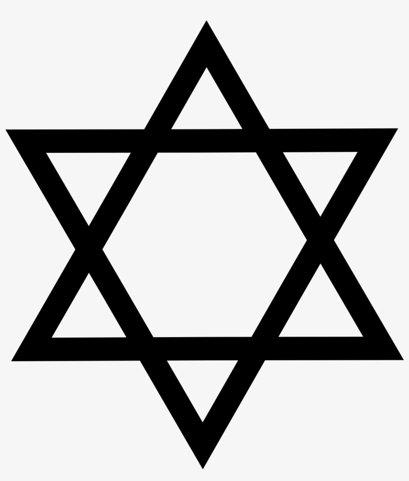 Star Of David Judaism Symbol Flag Of Israel Hexagram - Star Of David Png, transparent png