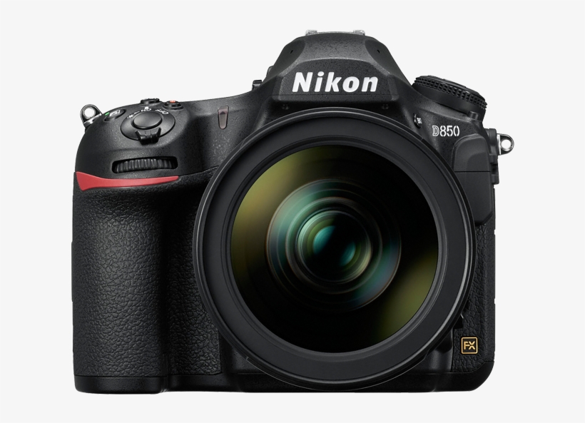 D850 Full Frame Digital Slr Camera Camera Png - Nikon D850, transparent png