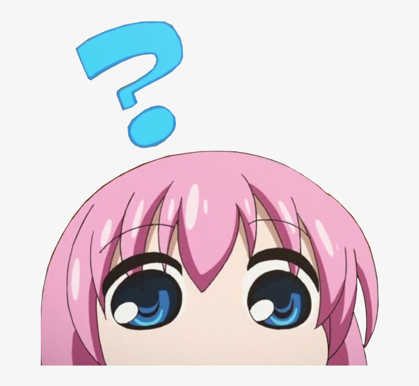 /b/ - Random - Question Mark Anime, transparent png