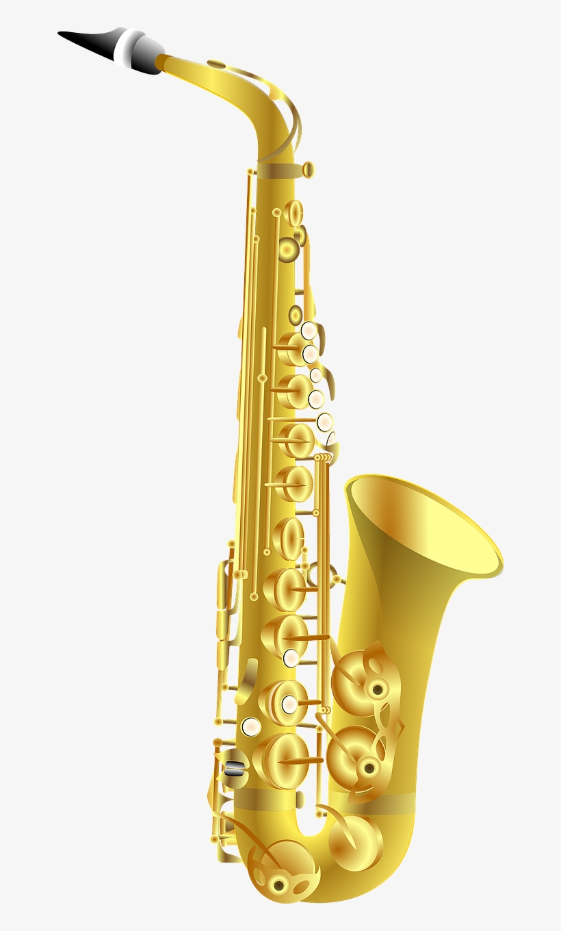 Saxophone Image Public Domain Image - Saxofon Png, transparent png