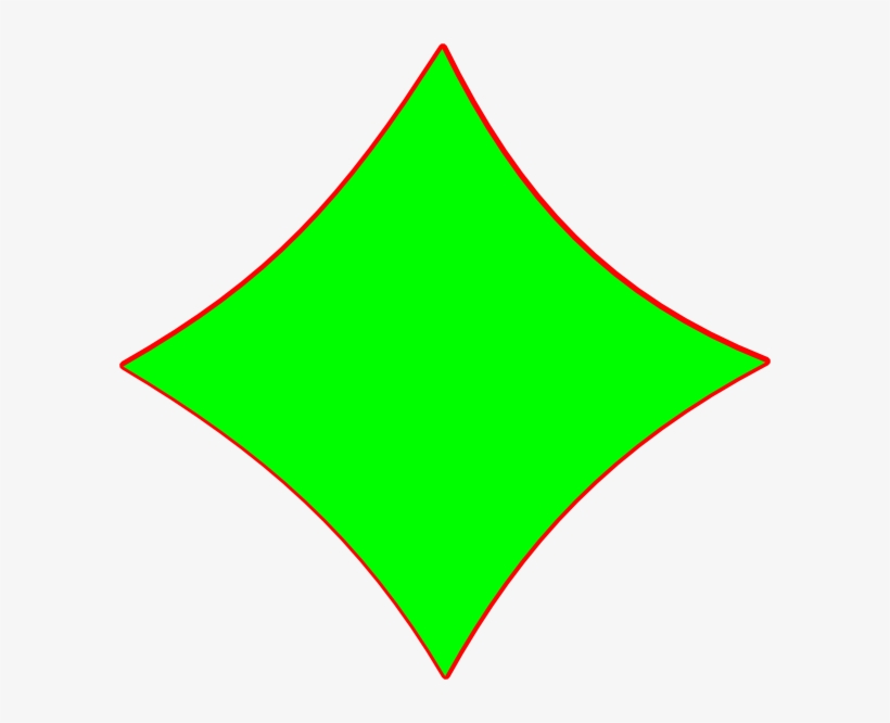 How To Set Use Bright Green Diamond Shape Clipart, transparent png