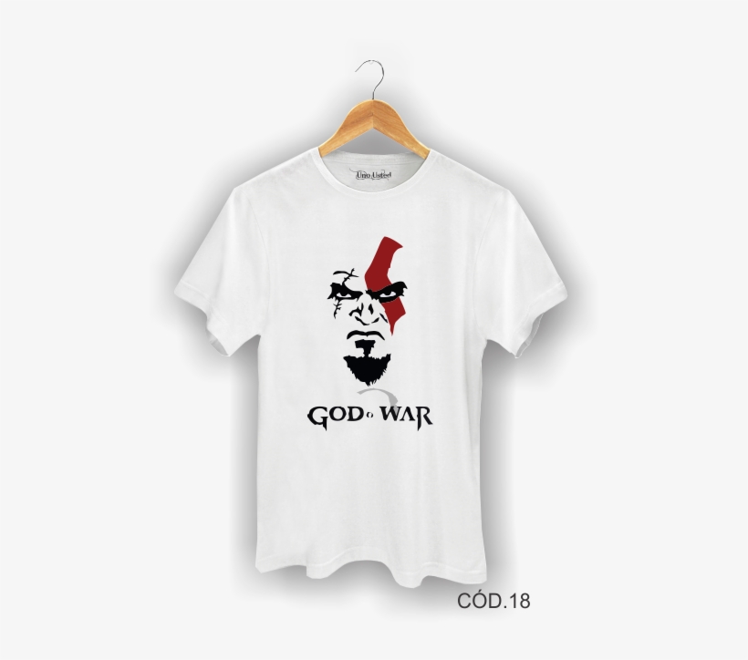 Camiseta God Of War - Sou Salvo Pela Graça Mas Nao Foi, transparent png