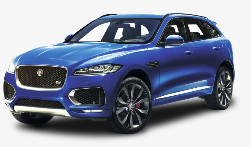 Blue Jaguar F Pace Car Png Image - Jaguar Car F Pace, transparent png
