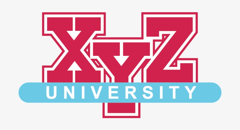 Logo - Xyz University, transparent png