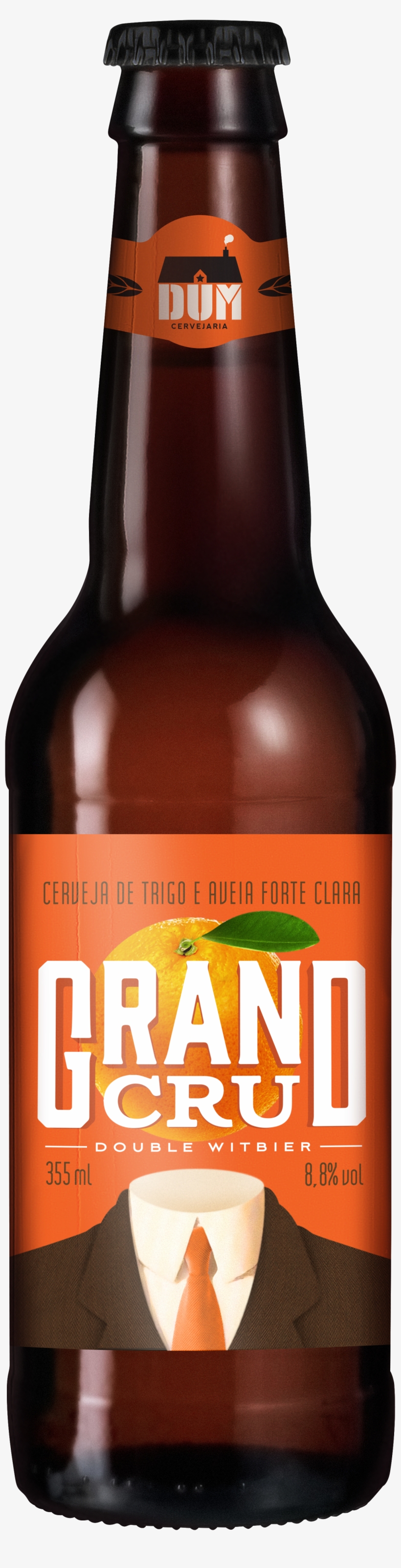 Grand Cru Bottle - Garrafa Cerveja Sem Rotulo Png, transparent png