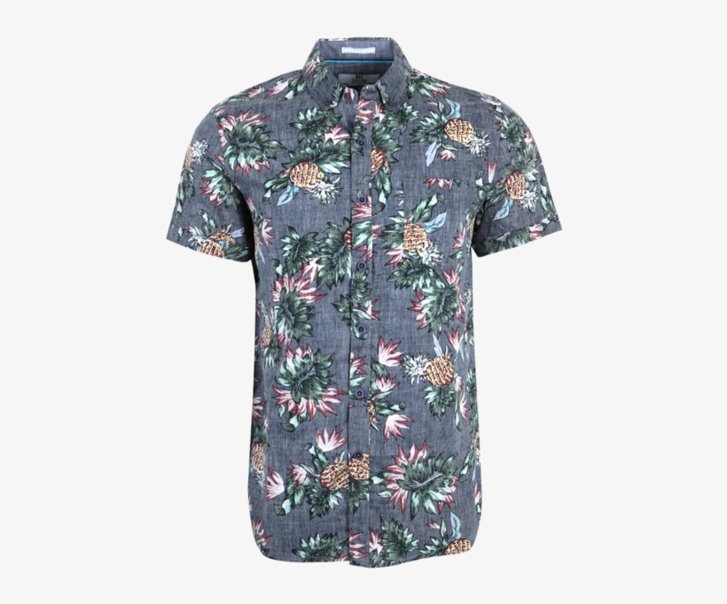 Reverse Pineapples Shirt - T-shirt, transparent png