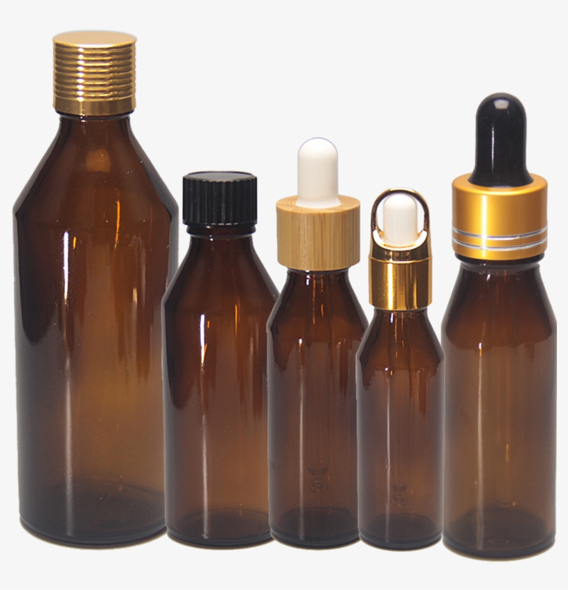 Inclined Shoulder Glass Bottle For Essential Oils - Oil Perfume Bottle Png, transparent png