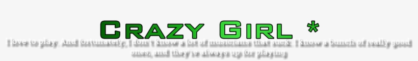 Girl Png - Crazy Girl Png Text, transparent png