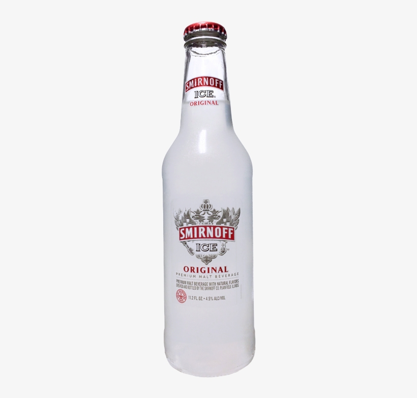 Smirnoff Ice Bottle - Smirnoff Ice Premium Malt Beverage, Triple Filtered, transparent png