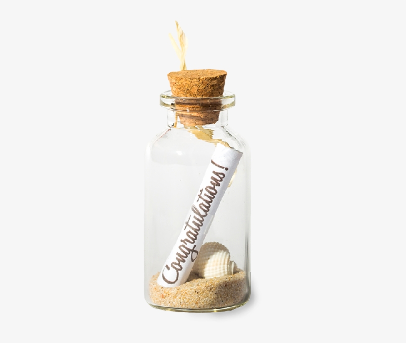 Red Elk - Bottle - Congratulations - Glass Bottle, transparent png