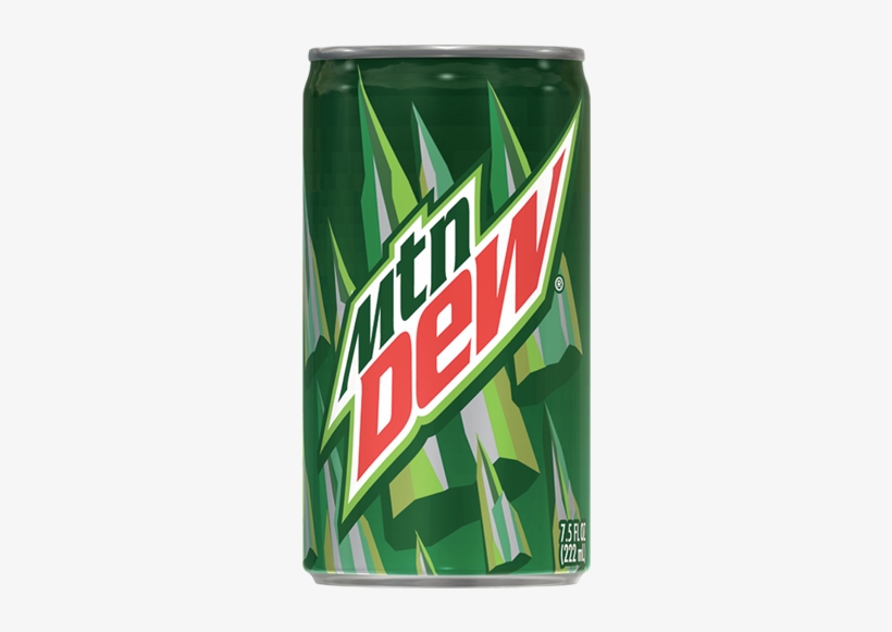 Mtdew 7 - 5oz - Mountain Dew - 12 Pack, 12 Fl Oz Cans, transparent png