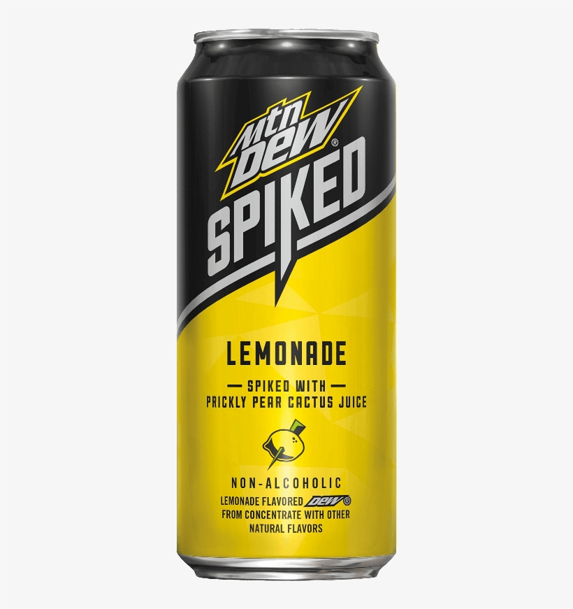 Mountain Dew Spiked - Mountain Dew Spiked Lemonade Variety Pack, Lemonade, transparent png