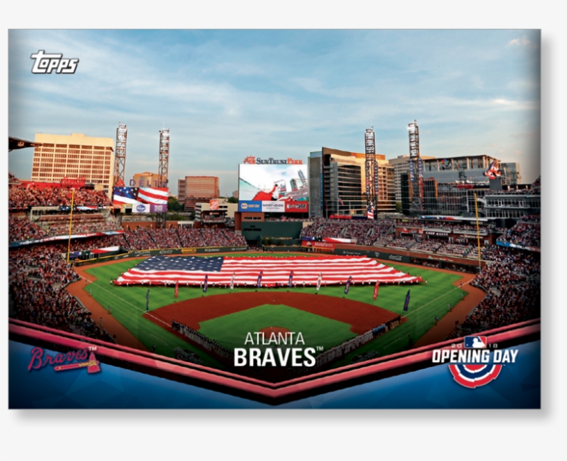 Atlanta Braves - Poster Corp Suntrust Park 2017 Photo Print (11 X 14), transparent png