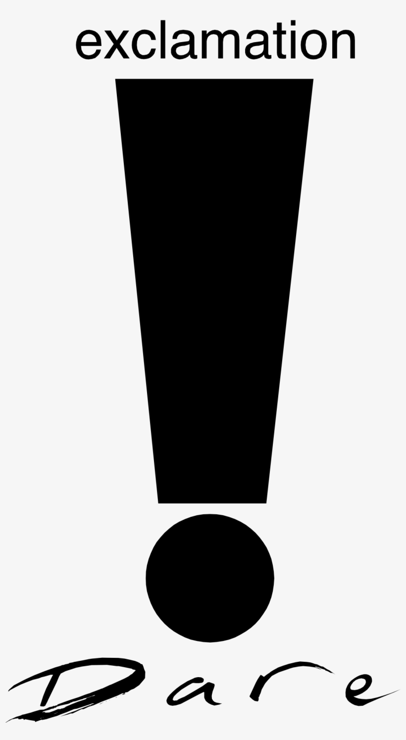 Exclamation Dare Logo Png Transparent - Logo, transparent png