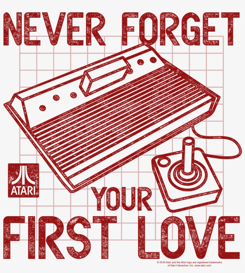 Atari First Love Youth T Shirt - Atari, transparent png