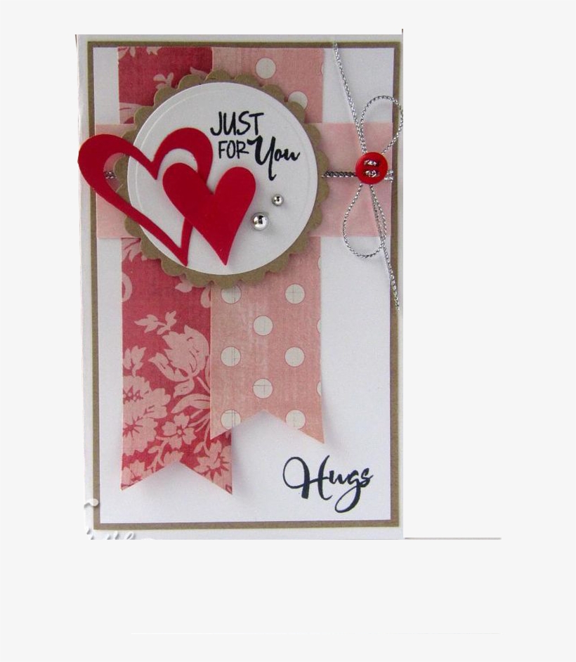 Handmade Card For Hug Day - Cardmaking, transparent png