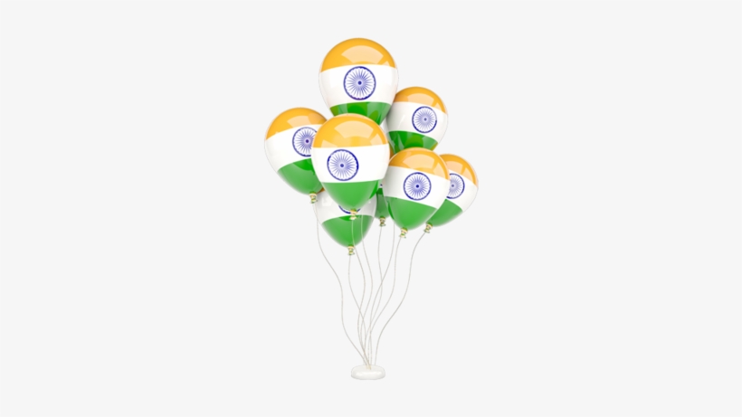 Indian Flag Colour Balloons Png, transparent png