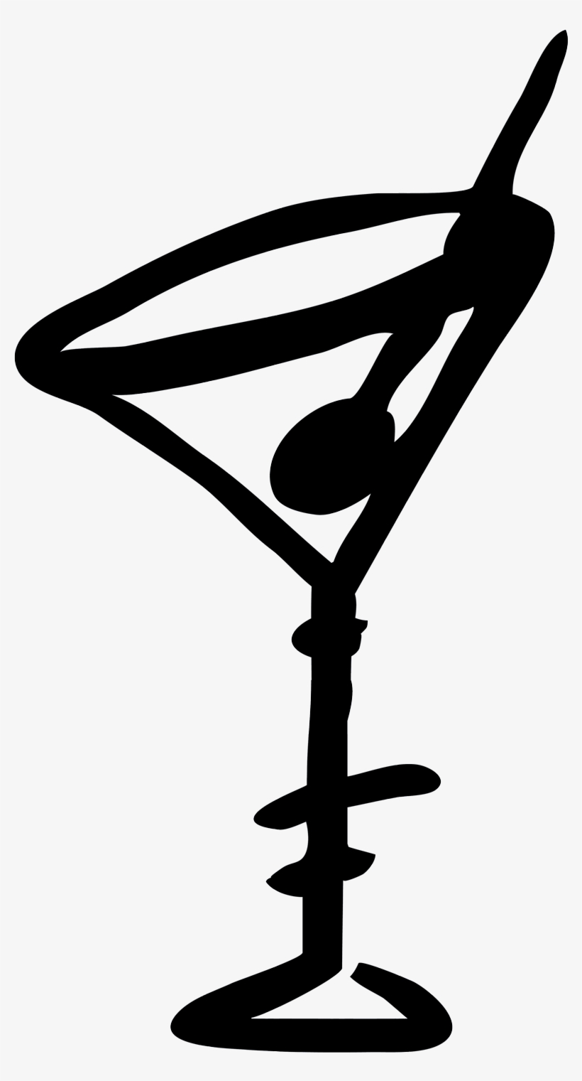 Martini Glass Symbol Facebook Physioex Lab 3 Neurophysiology - Cocktails Png Black And White, transparent png
