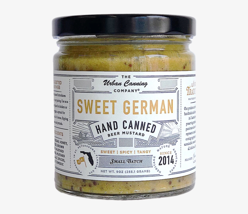 Sweet German Mustard, transparent png