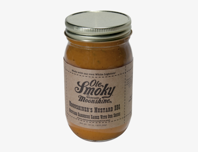 Moonshiner's Mustard Bbq Sauce - Ole Smoky Peach Moonshine Wine - 750 Ml Bottle, transparent png