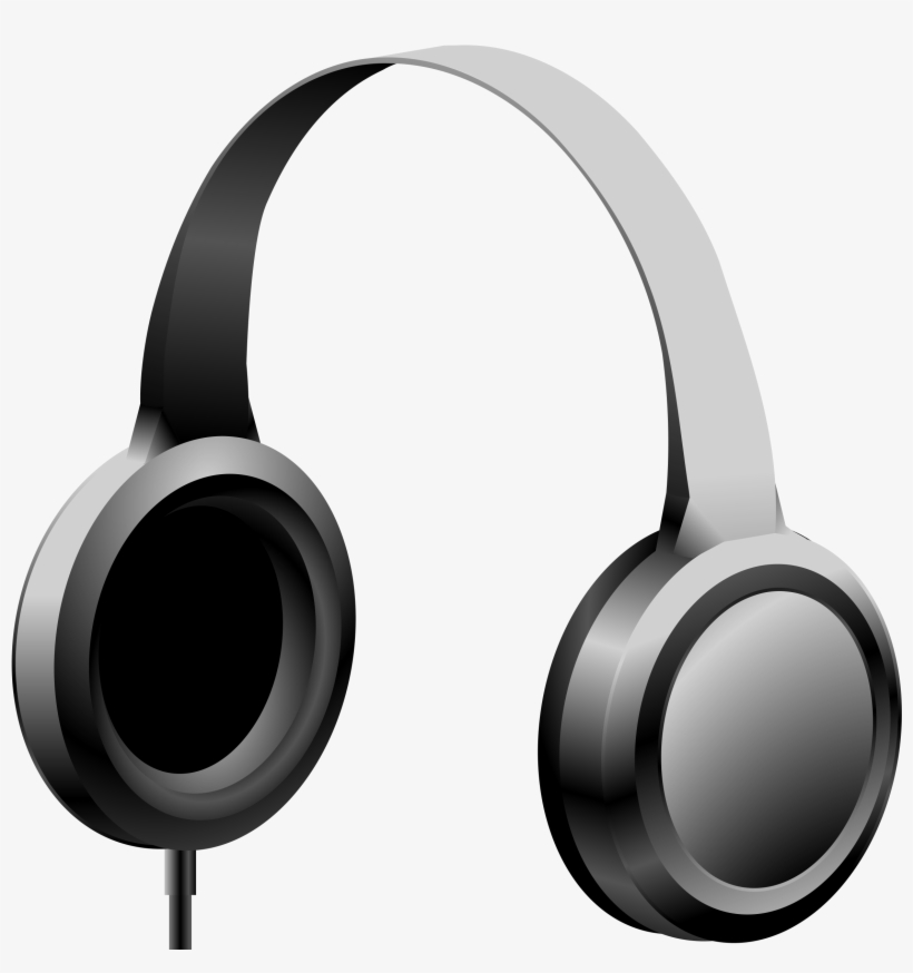 Music Headphone Png Image - Head Set Clip Art, transparent png