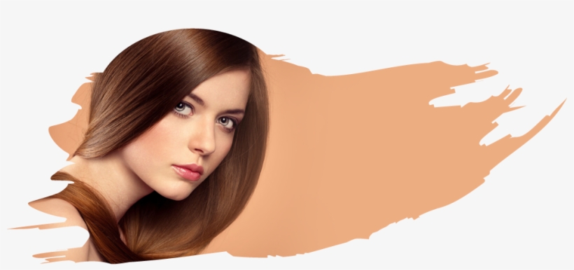 Beautiful Lady With Shiny Hair - Long Hair Lady Png, transparent png