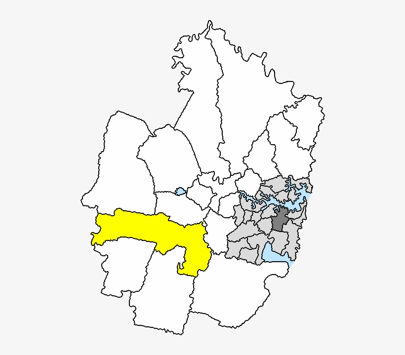 Australia Map Syd Lga Liverpool - Liverpool Map Png, transparent png