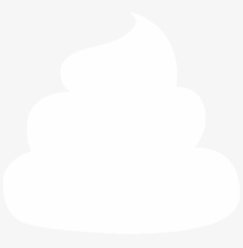 Poop Png - Poop Black And White, transparent png