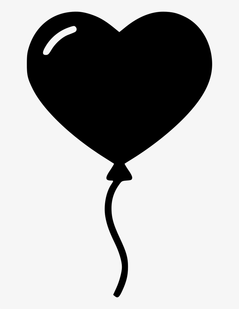 Baloon Heart Comments - Heart, transparent png