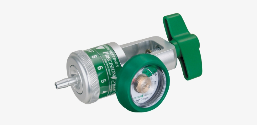 Precision Medical Adult Oxygen Regulator - Oxygen Cylinder With Regulator, transparent png